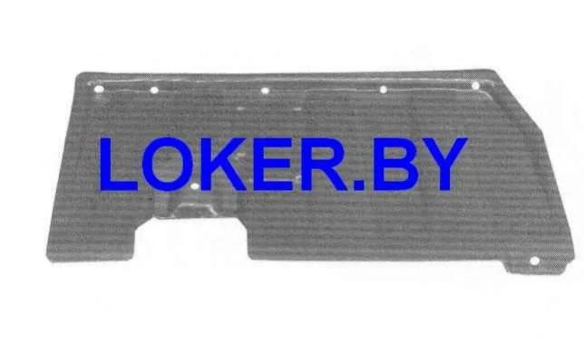 Пластиковая защита КПП Mitsubishi Lancer 10 2007-2017