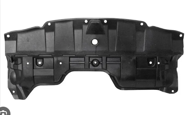 Пластиковая защита под передний бампер Nissan X-Trail T32 2014-2017