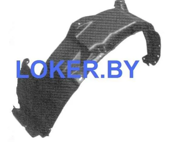 Защита крыла (подкрылок) передний левый Mitsubishi Carisma 1995-2004