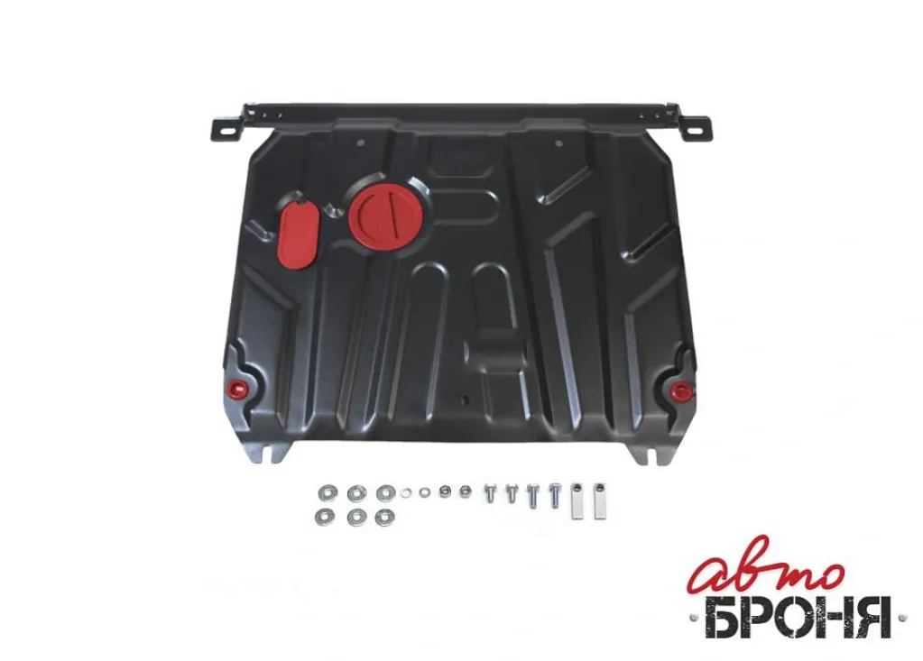 Металлическая защита двигателя и кпп Kia Rio 3 2011-2017