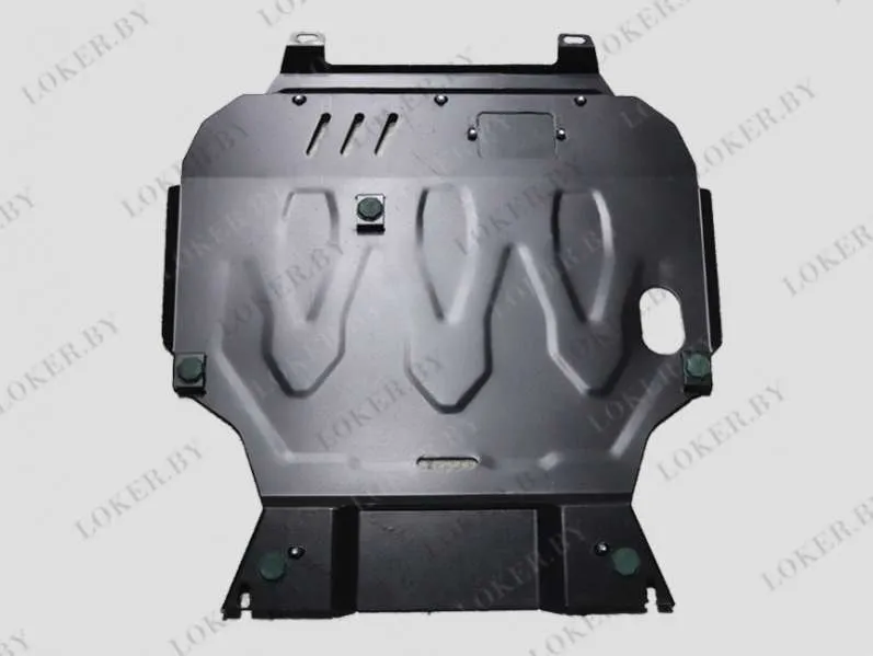 Металлическая защита двигателя и кпп Mitsubishi Outlander XL 2007-2012 для 3,0