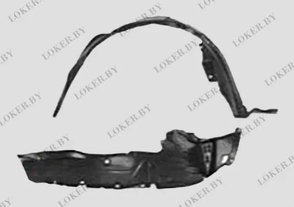 Защита крыла (подкрылок) передний правый Honda CR-V 2 2004-2006