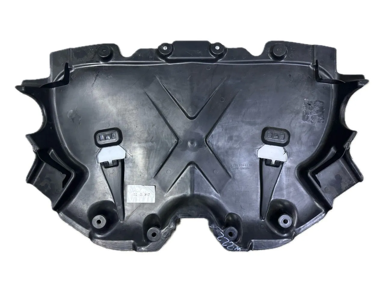 Пластиковая защита двигателя Mercedes S W222 2013-2020