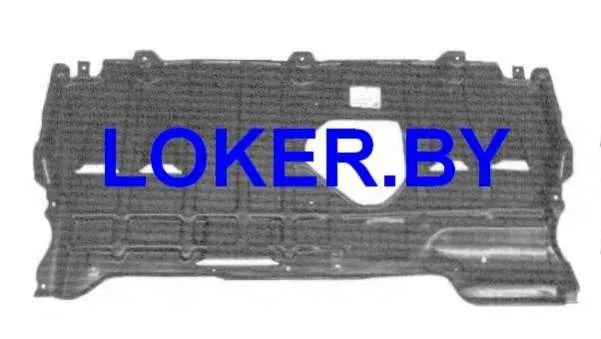 Пластиковая защита двигателя Mazda 3 BL 2009-2013