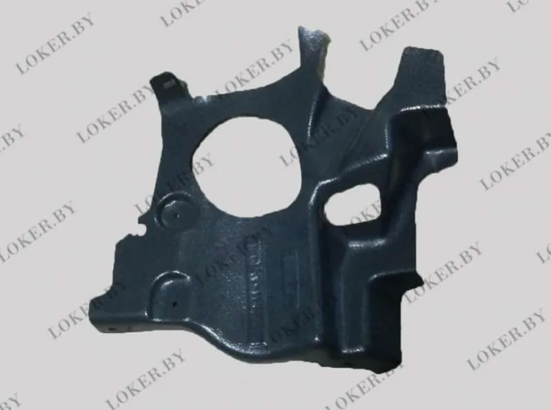 Пластиковая защита двигателя Peugeot 206 1998-2012 боковая левая