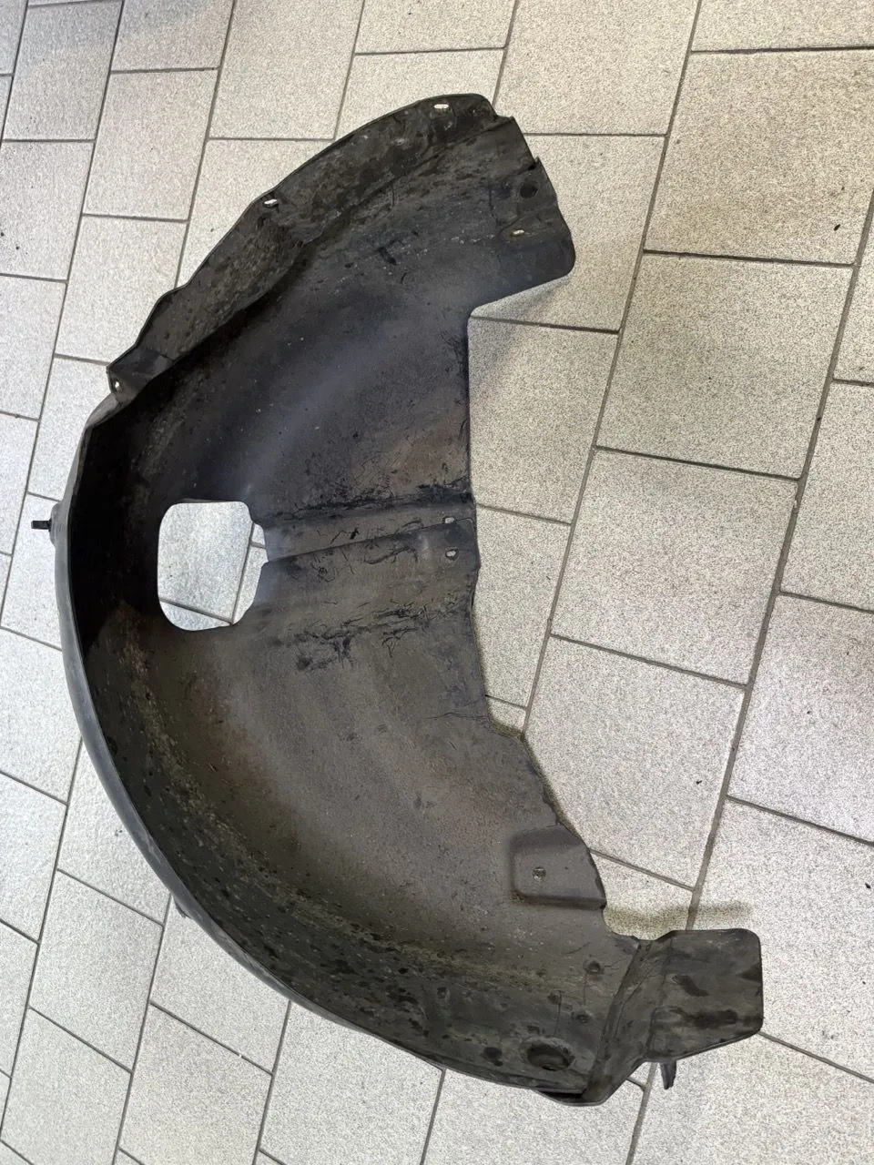 Защита крыла (подкрылок) задний левый Skoda Rapid 2012-2020