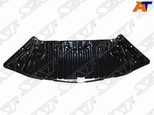 Пластиковая защита под передний бампер Mercedes C W204 2006-2015