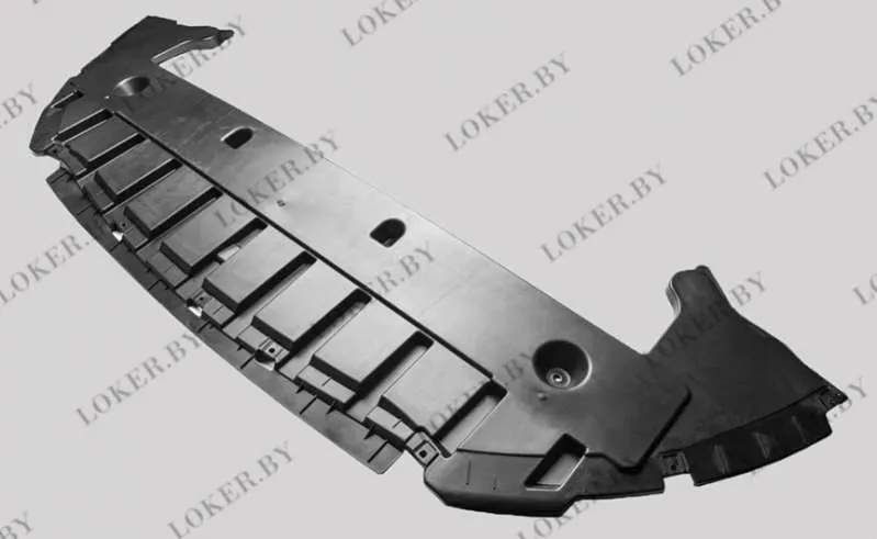 Пластиковая защита под передний бампер Ford Mondeo 5 2014-2019