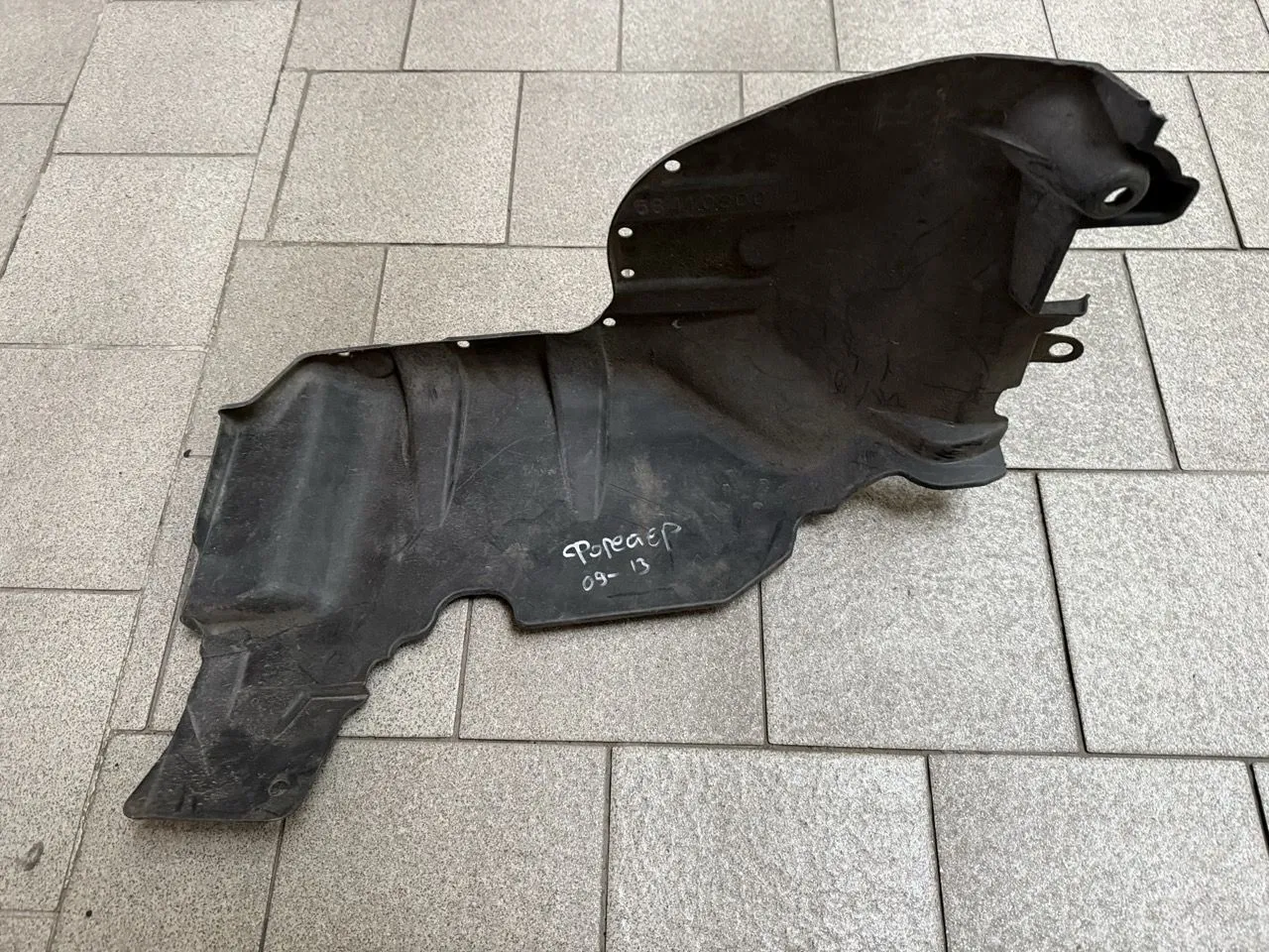 Пластиковая защита двигателя Subaru Forester SH 2007-2013 боковая правая