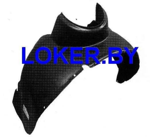 Защита крыла (подкрылок) передний левый Fiat Doblo 1 2000-2005