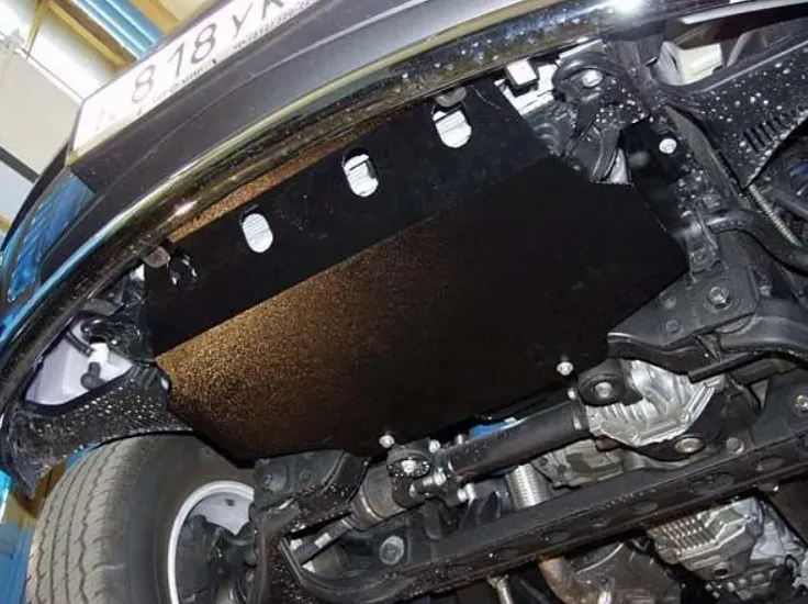 Металлическая защита радиаторов Kia Sorento 1 2002-2006