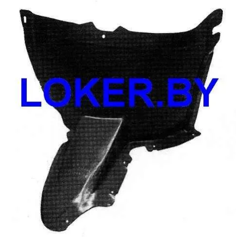 Защита крыла (подкрылок) передний правый Volkswagen Golf 5 2003-2009 передняя часть