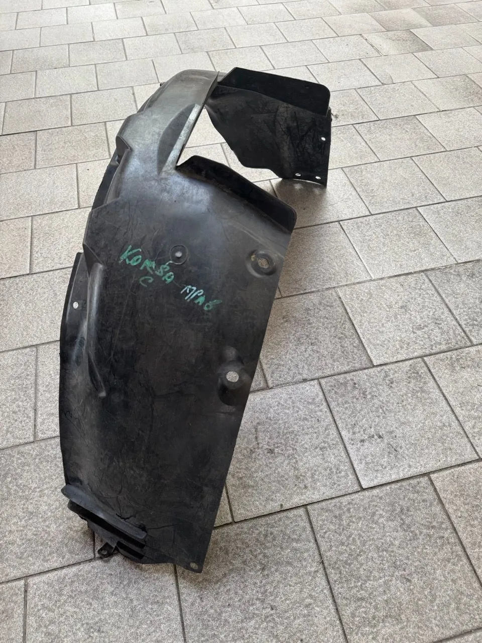 Защита крыла (подкрылок) передний правый Opel Combo C 2001-2011