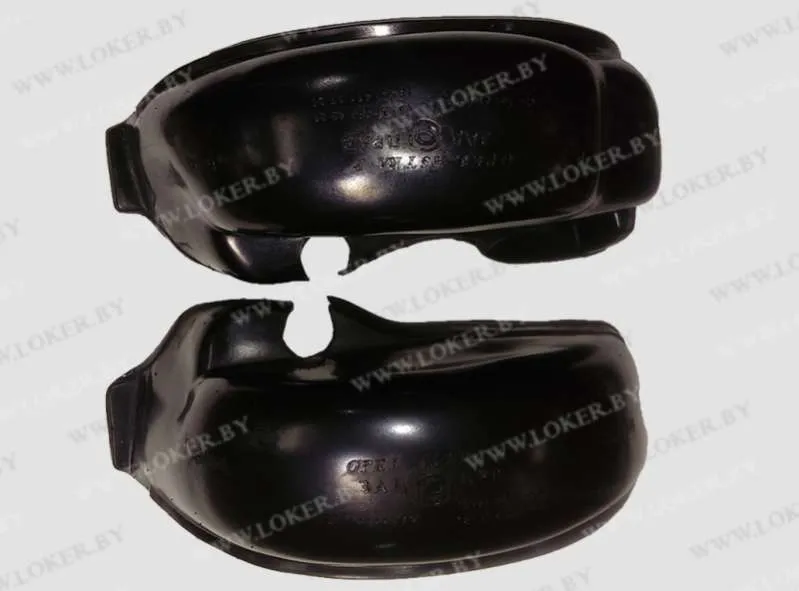 Защита задних крыльев пара 2шт Opel Astra G 1998-2009 седан/хэтчбек