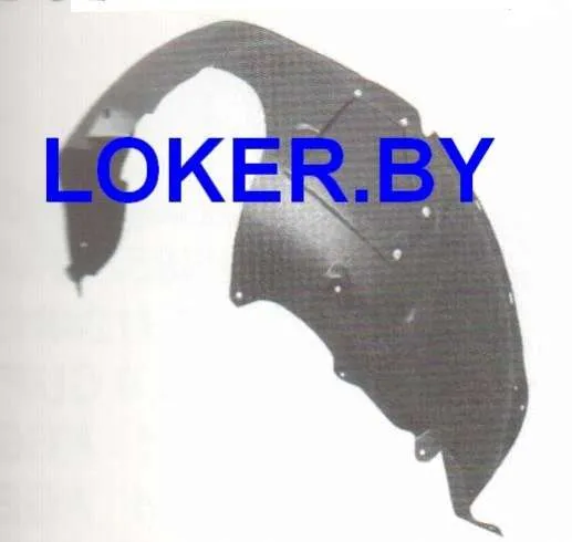 Защита крыла (подкрылок) передний левый Chrysler PT Cruiser 2000-2006