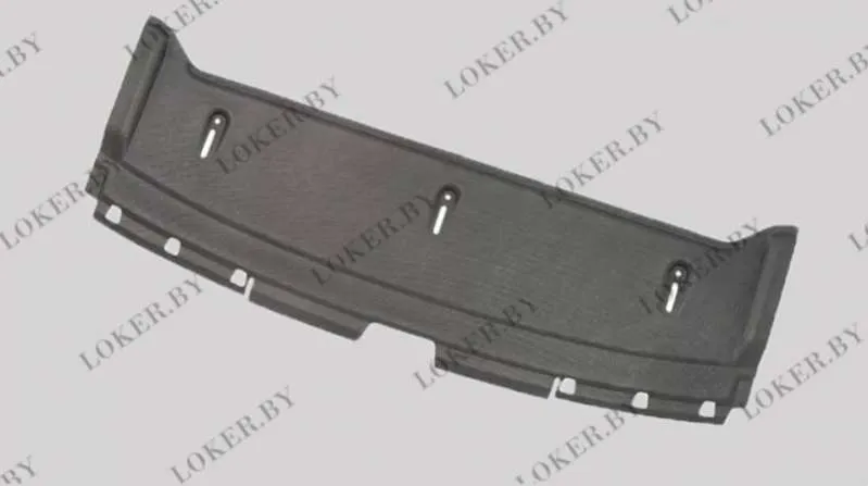 Пластиковая защита под передний бампер Peugeot 307 2005-2008