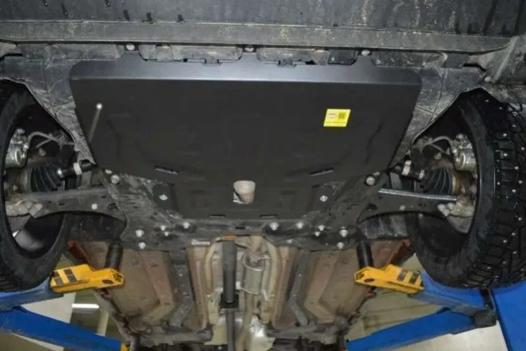 Металлическая защита двигателя и кпп Jeep Compass 2017-