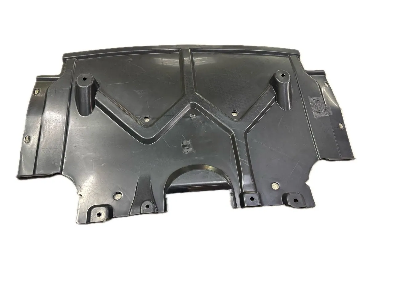 Пластиковая защита под передний бампер Mercedes R W251 2005-2010