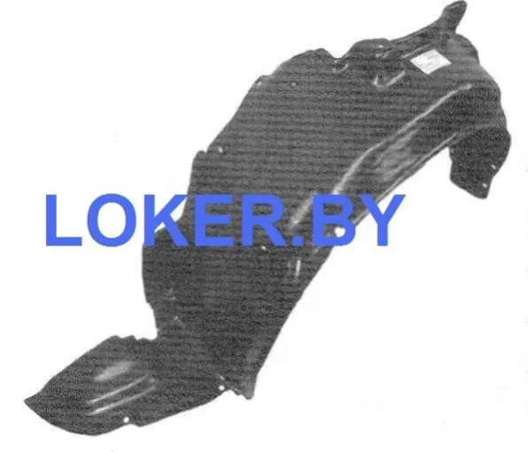 Защита крыла (подкрылок) передний левый Hyundai Lantra 2 1995-2000