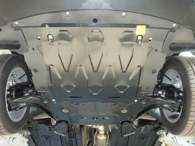 Металлическая защита двигателя и кпп Nissan Qashqai 2 2014-2015 EU