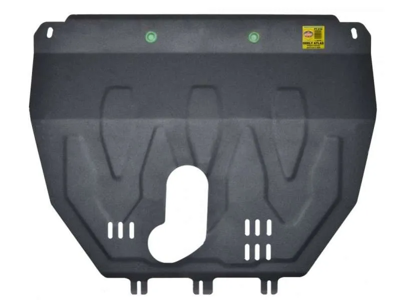 Металлическая защита двигателя и кпп Geely Atlas 2016-2022