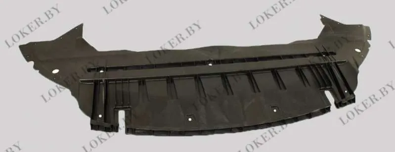 Пластиковая защита под передний бампер Ford Mondeo 4 2010-2014