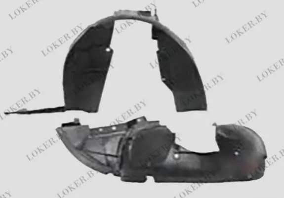 Защита крыла (подкрылок) передний левый Citroen C3 1 2002-2006