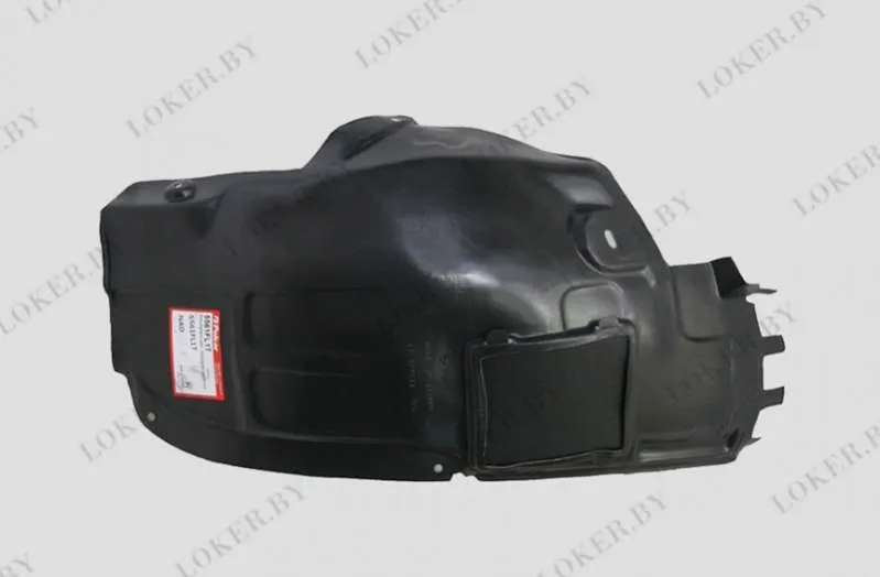 Защита крыла (подкрылок) передний левый Opel Zafira B 2005-2014 передняя часть