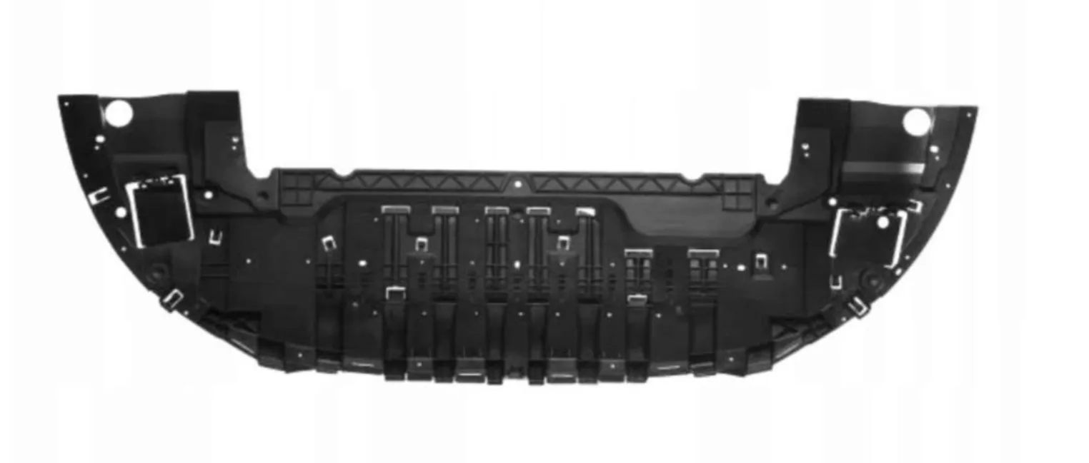 Пластиковая защита под передний бампер Renault Megane 4 2016-2020