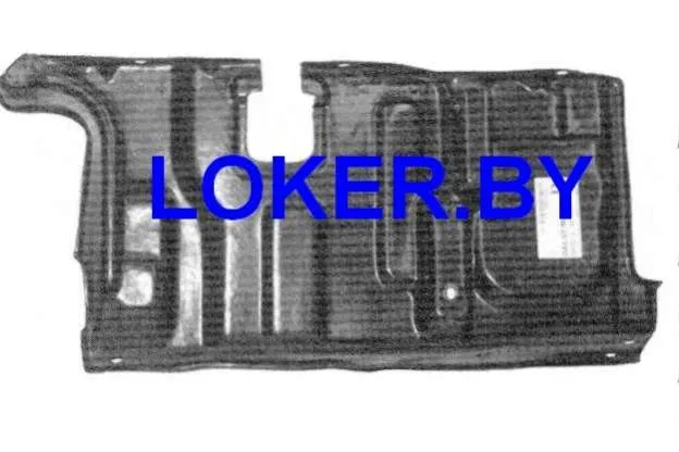 Пластиковая защита двигателя Mitsubishi Galant 8 1996-2003