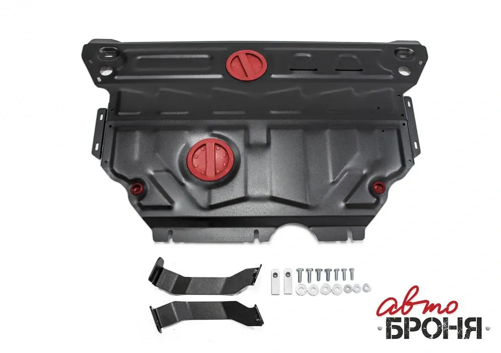 Металлическая защита двигателя и кпп Seat Leon 3 2012-2020