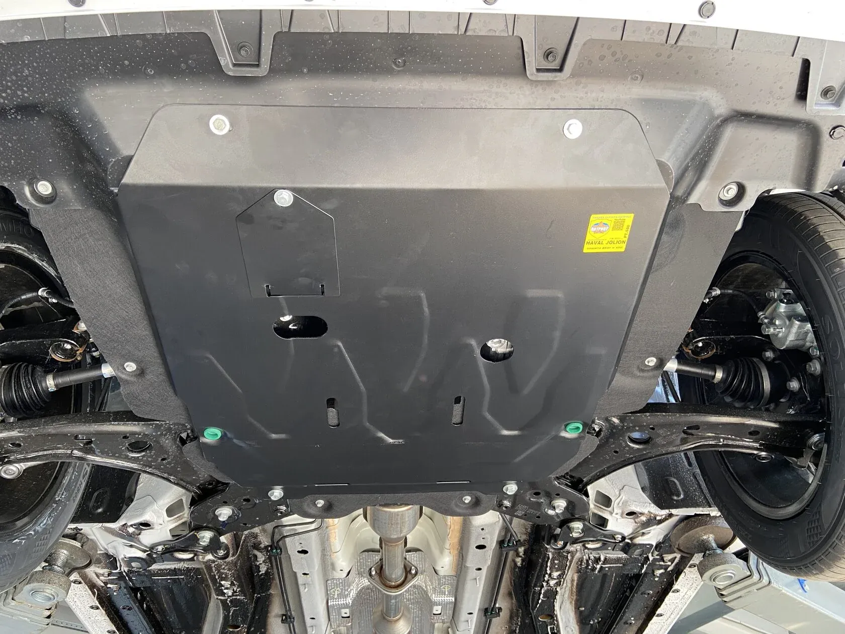 Металлическая защита двигателя и кпп Haval Jolion 2021-