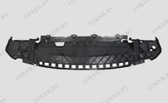 Пластиковая защита под передний бампер Renault Kangoo 2 2008-2020