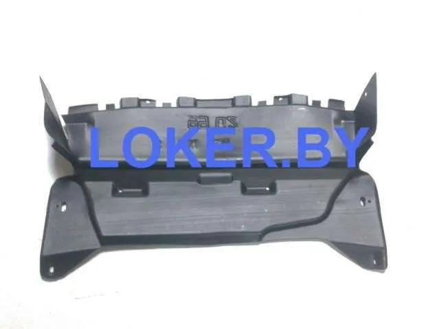 Пластиковая защита под передний бампер Renault Scenic 1 1999-2003