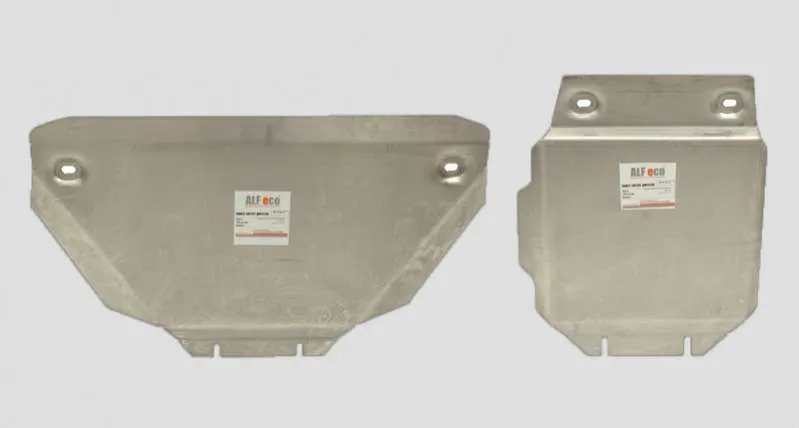 Алюминиевая защита радиаторов и двигателя Jeep Grand Cherokee IV (WK2) 2010-2021