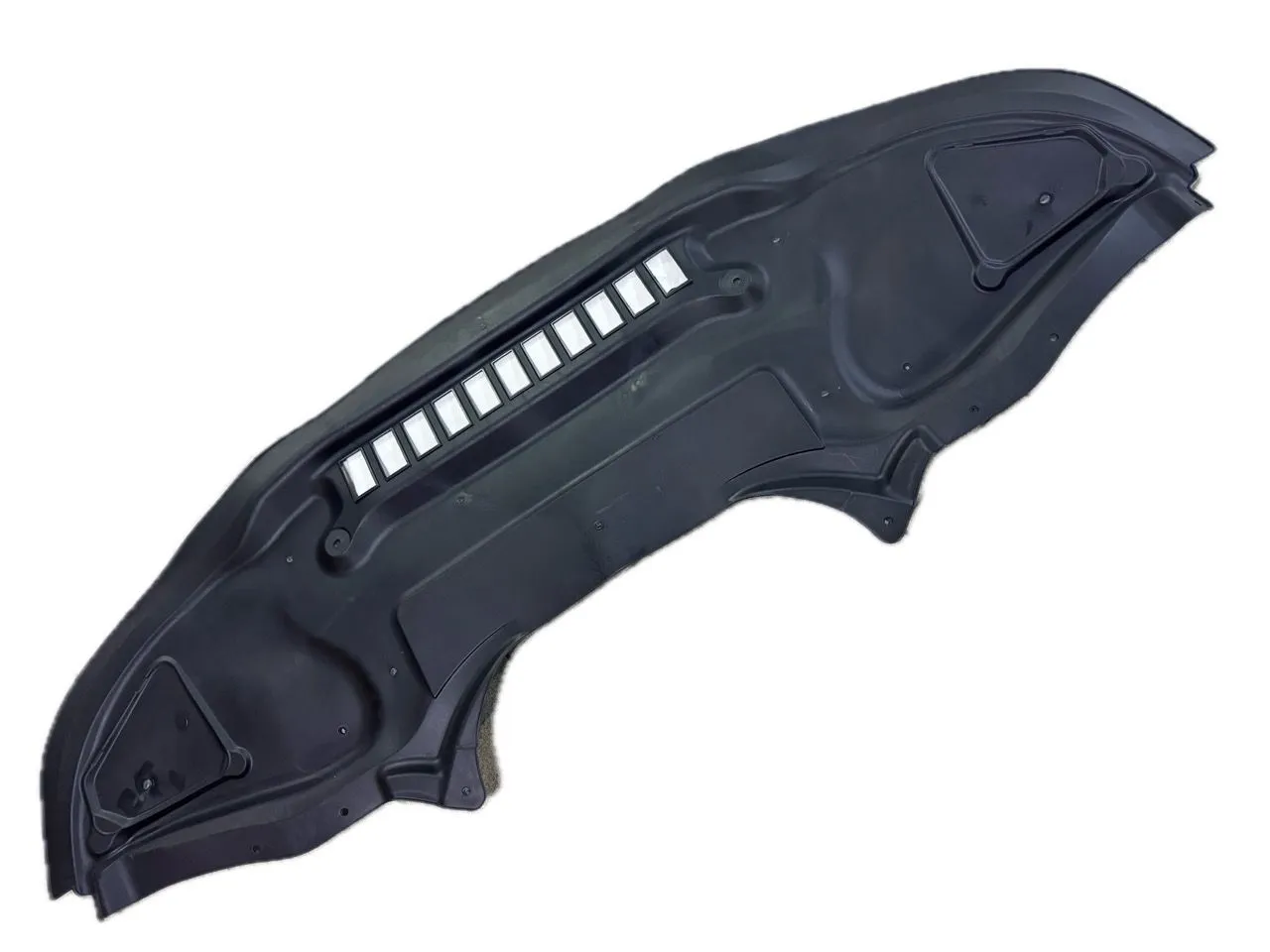 Пластиковая защита под передний бампер Mercedes S W220 2002-2005