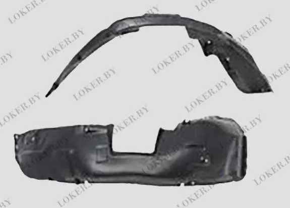 Защита крыла (подкрылок) передний правый Opel Meriva 1 2003-2010