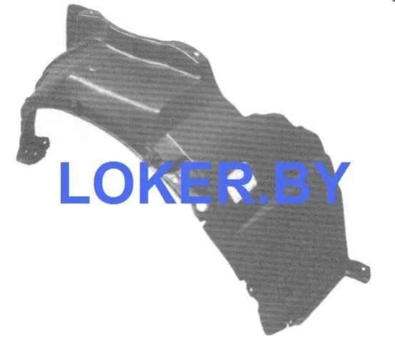 Защита крыла (подкрылок) передний правый Mitsubishi Space Star 1998-2005