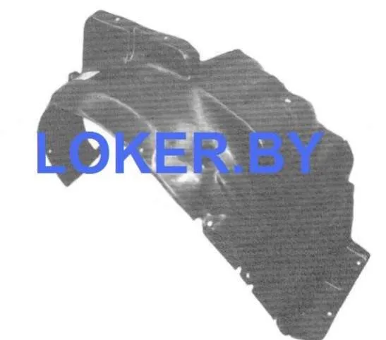 Защита крыла (подкрылок) передний правый Mitsubishi Lancer 9 2003-2007