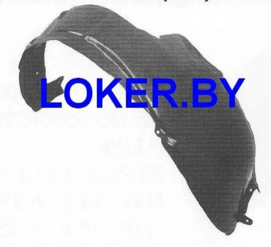 Защита крыла (подкрылок) передний правый Opel Zafira A 1999-2005