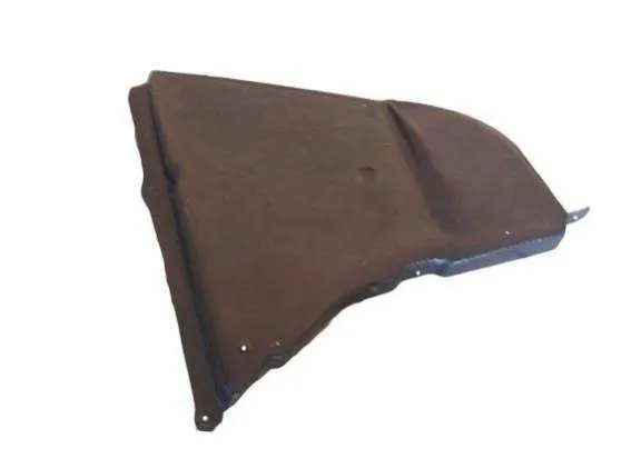 Пластиковая защита под передний бампер BMW 5 E60/E61 2003-2010 левая носик