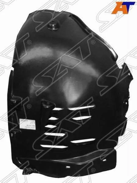 Защита крыла (подкрылок) передний правый Mercedes E W211 2002-2009 передняя часть