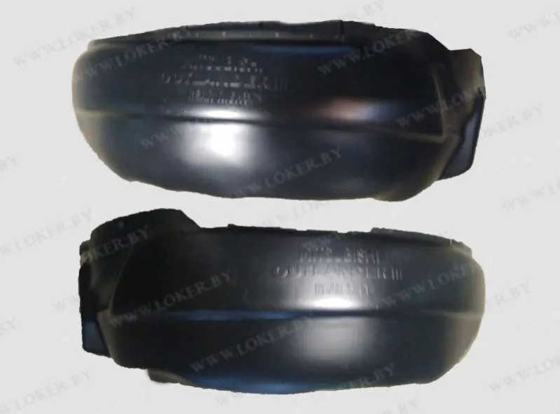 Защита задних крыльев пара 2шт Mitsubishi Outlander 3 2012-