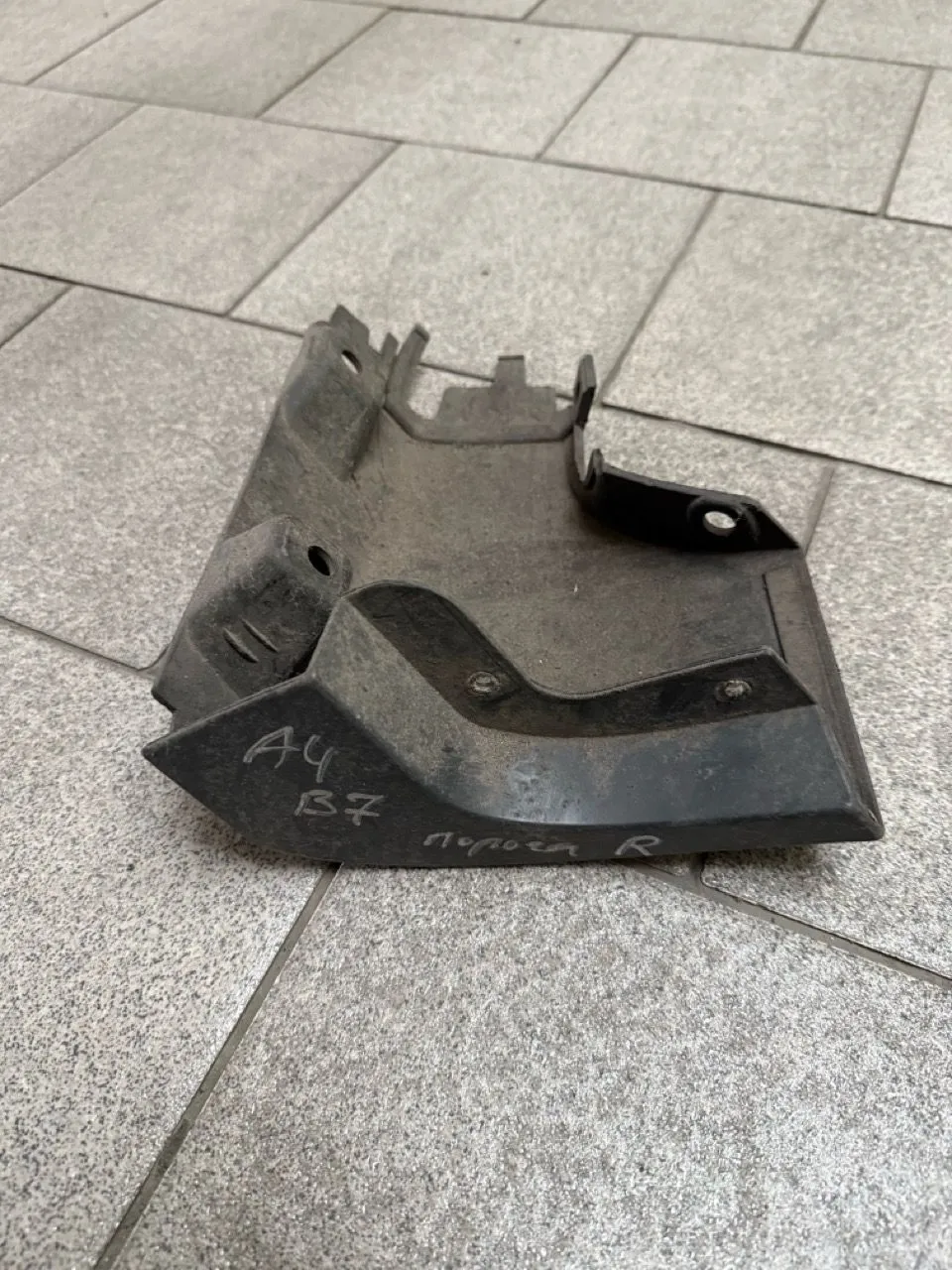 Заглушка порога Audi A4B7 2004-2008 задняя правая