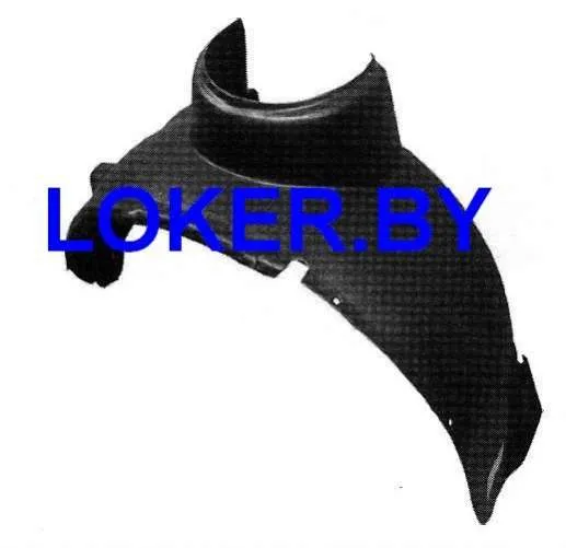 Защита крыла (подкрылок) передний правый Fiat Doblo 1 2000-2005