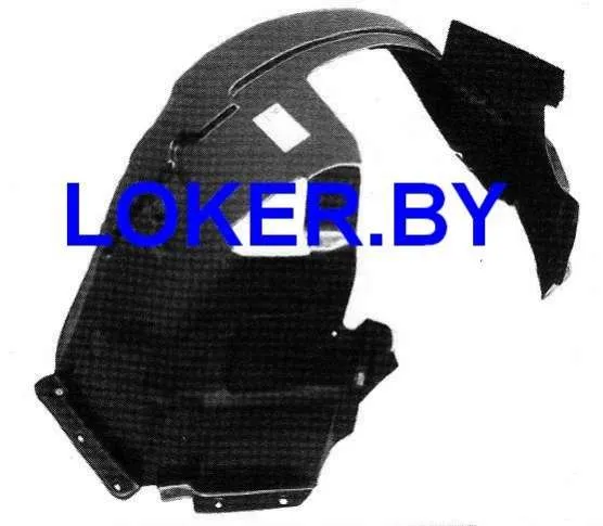 Защита крыла (подкрылок) передний правый Citroen Xsara 2000-2006