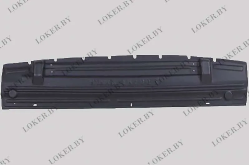 Пластиковая защита под передний бампер Opel Vivaro A 2006-2014