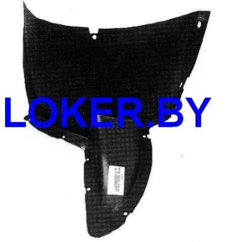 Защита крыла (подкрылок) передний левый Skoda Octavia A5 2004-2013