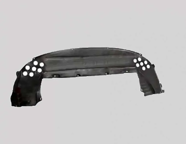 Пластиковая защита под передний бампер Peugeot 607 2005-2010