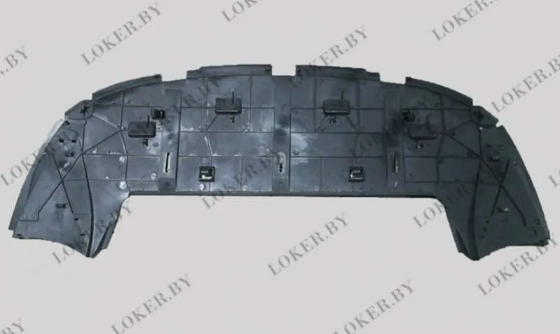 Пластиковая защита под передний бампер Citroen C4 1 2004-2010